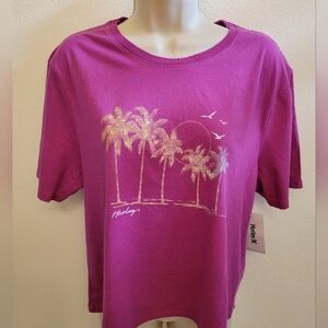 Hurley Ladies Cropped T-Shirt